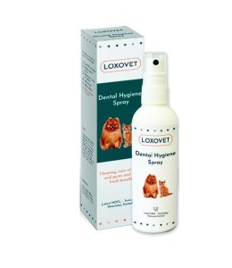 Loxovet Dental Hygiene Spray for Dogs and Cats with Natural Ingredients (100 ml) - Made in Austria