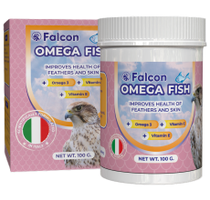 Geavet Falcon Omega Fish (100 g) - Improve health of feathers and skin