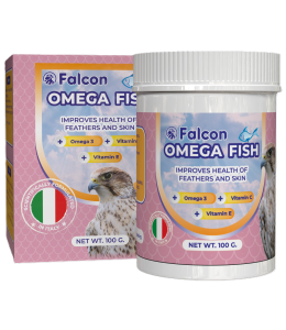 Geavet Falcon Omega Fish (100 g) - Improve health of feathers and skin