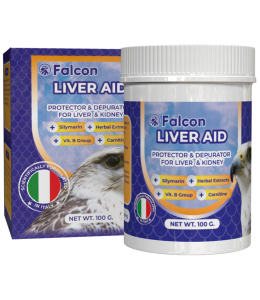 Geavet Falcon Liver Aid (100 g) - Protector and Depurator for Liver and Kidneys