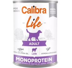 Calibra Dog Life Can Adult Lamb 400g