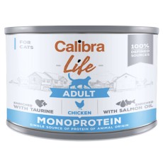 Calibra Cat Life Can Adult Chicken 200g