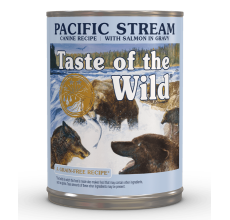 Expiring on- 01/02/2026 - Taste of  the Wild Pacific Stream Canine Recipe with Smoked Salmon 390grm (DOG)