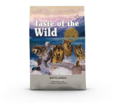 Expiring On-  01/02/2026- Taste of  the Wild Wetlands Canine Recipe with Roasted Fowl 12.2kg