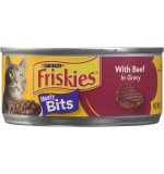 Expiring On- 01/05-  Purina Friskies Cat Wet Food Meaty Bits Beef 5.5oz