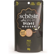 Expiring On- 01/05-  Schesir After Dark Velvet Mousse For Cat - Chicken 80g