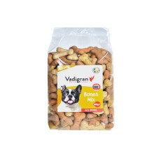 Expiring On- 04/05-  Vadigran Snack Dog Biscuits Bones Mix - 500g