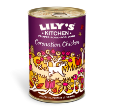 Expiring On-  06/02/2026- Lilys Kitchen Coronation Chicken Wet Dog Food (400g)