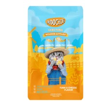 Expiring On-  08/02/2026- Moochie Wonder Cottage Tuna & Cheese Flavor 5x15g - pouch