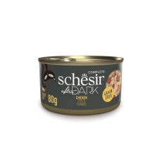 Expiring On- 17/06-  Schesir After Dark Wholefood In Broth For Cat - Chicken 80g