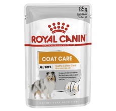 Expiring On-  21/02/2026- Royal Canin Canine Care Nutrition Coat Beauty (WET FOOD - 85g Pouch)