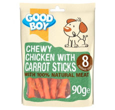 Expiring On-  23/02/2026- Chicken Carrot Stick 90G
