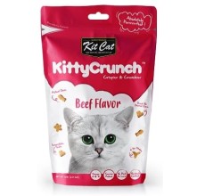 Expiring On- 25/06-  Kitcat Kitty Crunch Beef Flavor 60g