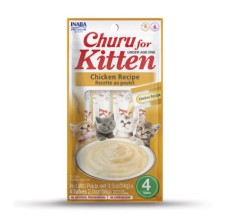 Expiring On-  26/01/2026- Inaba Churu Chicken for Kitten - 56g