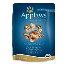 Expiring On- 27/06-  Applaws Cat Tuna with Seabream 70g