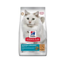 Expiring On-  28/02/2026- Hills Science Plan Hypoallergenic Adult Cat Food No Grain Egg & Insect Protein 1.5kg