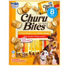 Expiring On-  28/02/2026- Inaba Churu Chicken Recipe Wraps Chicken Recipe 96g - 8 Packs Per Pack