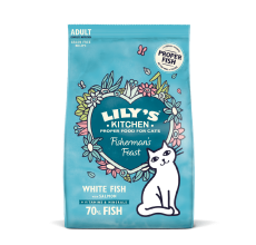Expiring On-  28/02/2026- Lilys Kitchen Fishermans Feast White Fish & Salmon (800g)