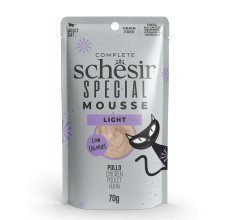 Expiring On-  28/02/2026- Schesir Special Mousse (Light) For Cat - Chicken 70g