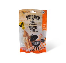 Expiring On-  30/01/2026- Vadigran Butcher Chicken Wrapped Stick 6cm 70g MINI