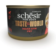Expiring On- 30/06-  Schesir Taste The World Dog Wholefood - Asian Stir Fry 150g