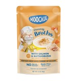 Expiry Date - 09/01/2026 Moochie Kitten Creamy Broth With Salmon & Katsuobushi 40g - pouch