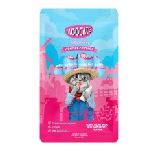 Expiry Date - 09/01/2026 Moochie Wonder Cottage Tuna, Goat Milk & Strawberry Flavor 15g - pouch