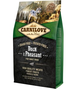 Expiry Date - 11/01/2026 Carnilove Duck & Pheasant For Adult Dogs 4kg