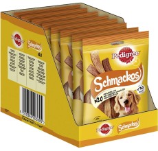 Expiry Date - 29/12/2025 Pedigree Schmackos Stix Smoky Beef Flavour 70g