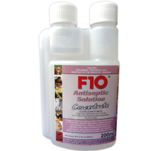F10 Antiseptic Solution Concentrate 200 ML
