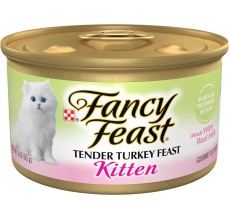 Fancy Feast Kitten Turkey 85g - Pack of 24