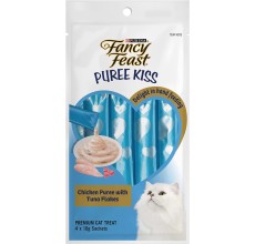 Fancy Feast Puree Kiss Chicken With Tuna Flakes 40g
