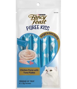 Fancy Feast Puree Kiss Chicken With Tuna Flakes 40g