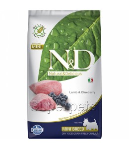 Farmina Lamb & Blueberry Adult Dog Mini 2.5Kg