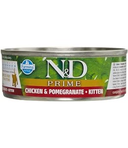 Farmina N&D Cat Prime Chicken & Pomegranate Kitten 80g