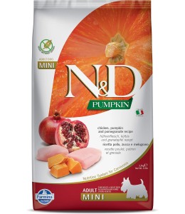 Farmina N&D Chicken, Pumpkin & Pomegranate for Mini Adult Dogs 2.5kg
