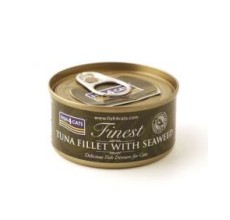 Fish4Cats Tuna Fillet with Seaweed Wet Food - 70G