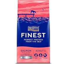 Fish4Dogs Salmon Adult Large Kibble Dog Food - 12KG