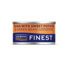 Fish4Dogs Tuna with Sweet Potato & Bean Wet Food - 85G