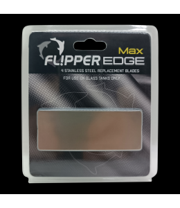 Flipper Edge MAX Stainless Steel Blades - 4pk