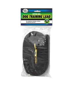 Four Paws Cotton Web Lead, Black 15