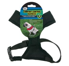 Four Paws Walk-About Comfort Control Harness - Black, Medium - 60% OFF SALE (May Look Old / Not New, but in Good Condition)