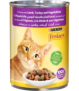 Purina Friskies lamb turkey & vegetables 400g