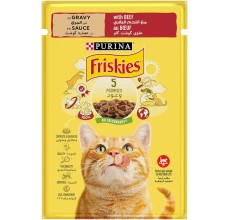 Purina Friskies Pouch Beef 85g