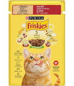 Purina Friskies Pouch Beef 85g