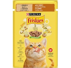 Purina Friskies Pouch Turkey 85g