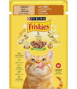 Purina Friskies Pouch Turkey 85g