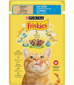 Purina Friskies Pouch With Salmon 85g