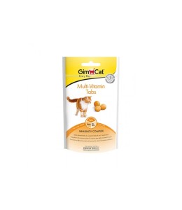 GimCat Multi-Vitamin Tabs For Cat - 40g