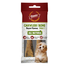 Gnawlers Bone 4.5" Medium-Snack For Dogs-Beef-2pcs/pack-90g